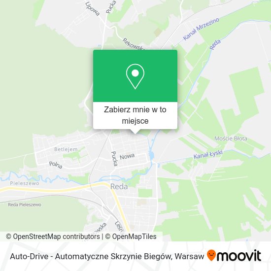 Mapa Auto-Drive - Automatyczne Skrzynie Biegów