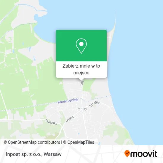 Mapa Inpost sp. z o.o.