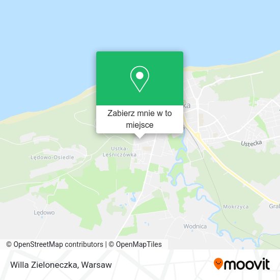 Mapa Willa Zieloneczka