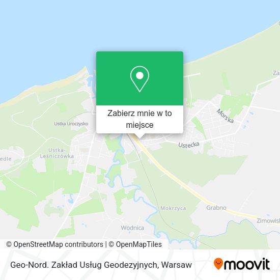 Mapa Geo-Nord. Zakład Usług Geodezyjnych