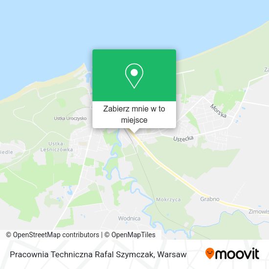 Mapa Pracownia Techniczna Rafal Szymczak