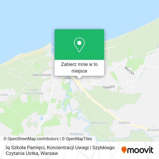 Mapa Iq Szkoła Pamięci, Koncentracji Uwagi i Szybkiego Czytania Ustka