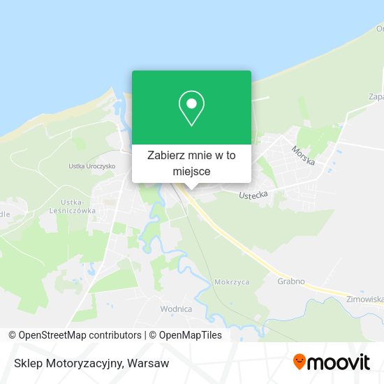 Mapa Sklep Motoryzacyjny