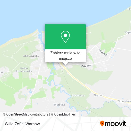 Mapa Willa Zofia