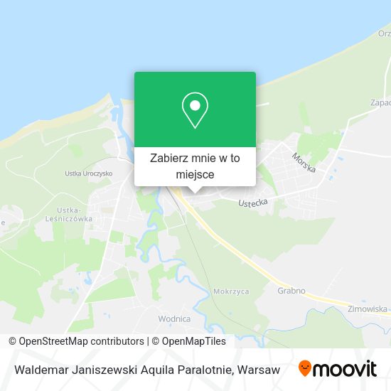 Mapa Waldemar Janiszewski Aquila Paralotnie