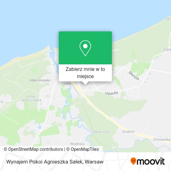 Mapa Wynajem Pokoi Agnieszka Sałek