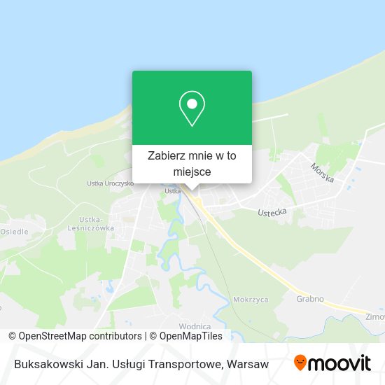 Mapa Buksakowski Jan. Usługi Transportowe