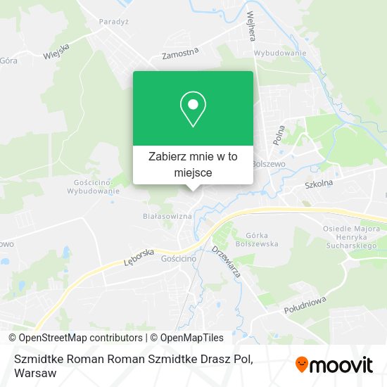 Mapa Szmidtke Roman Roman Szmidtke Drasz Pol