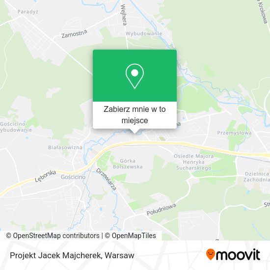 Mapa Projekt Jacek Majcherek