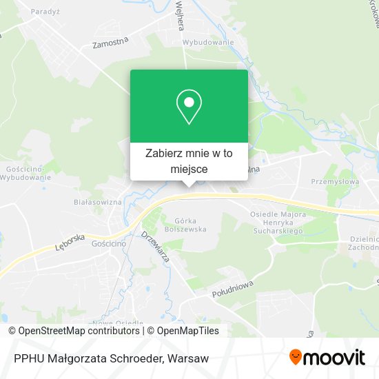 Mapa PPHU Małgorzata Schroeder