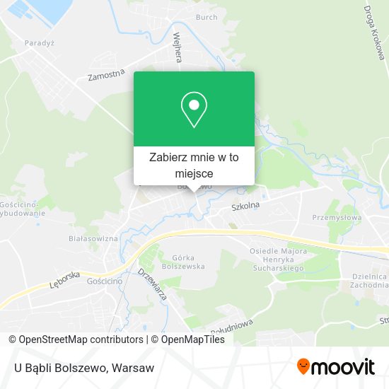 Mapa U Bąbli Bolszewo