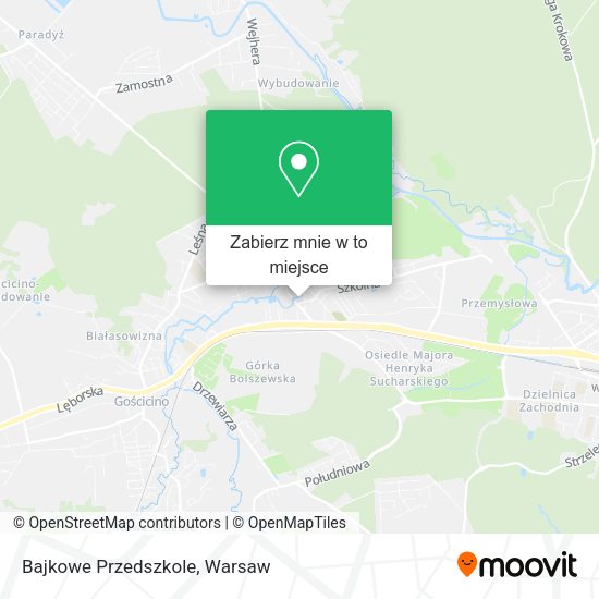 Mapa Bajkowe Przedszkole