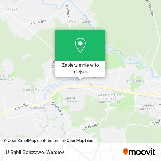 Mapa U Bąbli Bolszewo