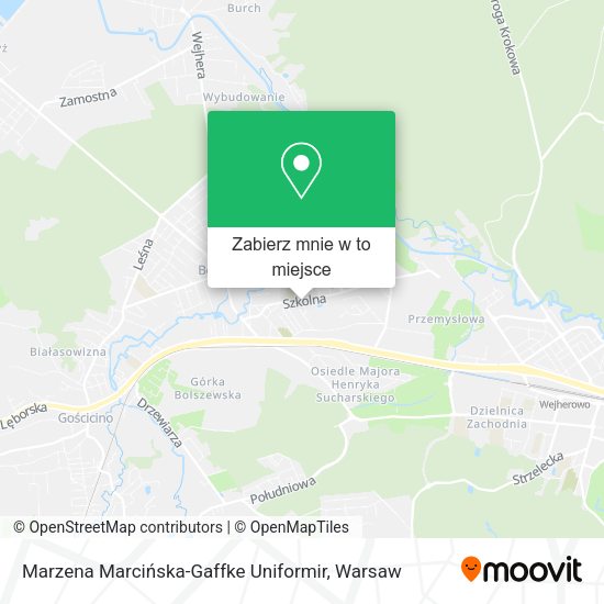 Mapa Marzena Marcińska-Gaffke Uniformir