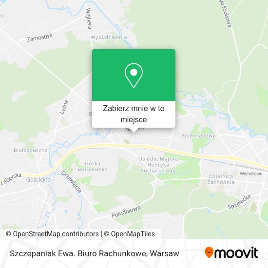 Mapa Szczepaniak Ewa. Biuro Rachunkowe