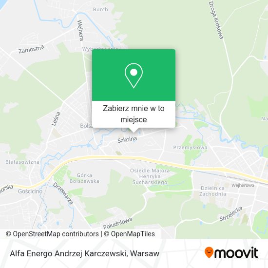 Mapa Alfa Energo Andrzej Karczewski