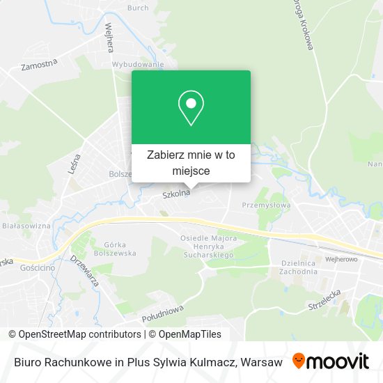 Mapa Biuro Rachunkowe in Plus Sylwia Kulmacz