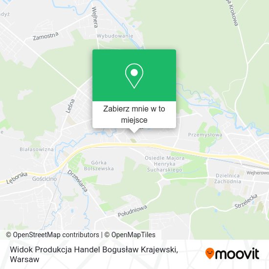 Mapa Widok Produkcja Handel Bogusław Krajewski