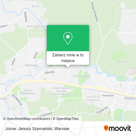 Mapa Joiner Janusz Szymański