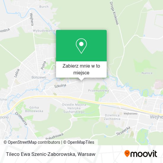 Mapa Tileco Ewa Szenic-Zaborowska