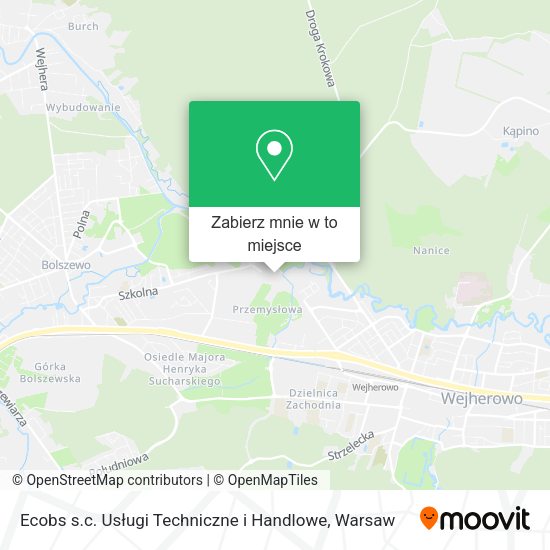 Mapa Ecobs s.c. Usługi Techniczne i Handlowe