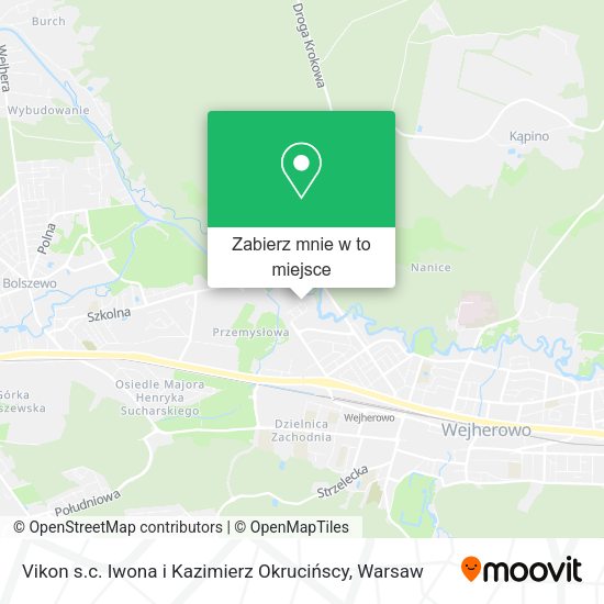 Mapa Vikon s.c. Iwona i Kazimierz Okrucińscy