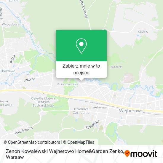 Mapa Zenon Kowalewski Wejherowo Home&Garden Zenko