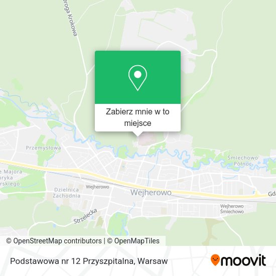 Mapa Podstawowa nr 12 Przyszpitalna