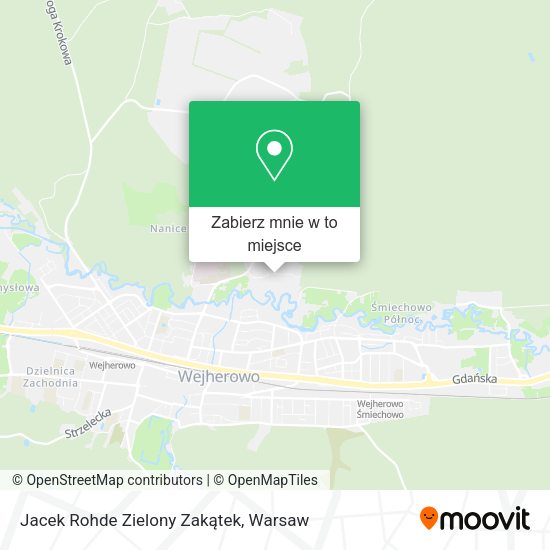 Mapa Jacek Rohde Zielony Zakątek