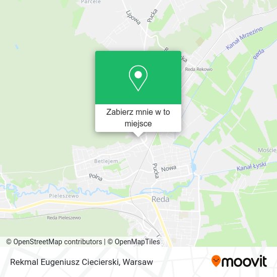 Mapa Rekmal Eugeniusz Ciecierski