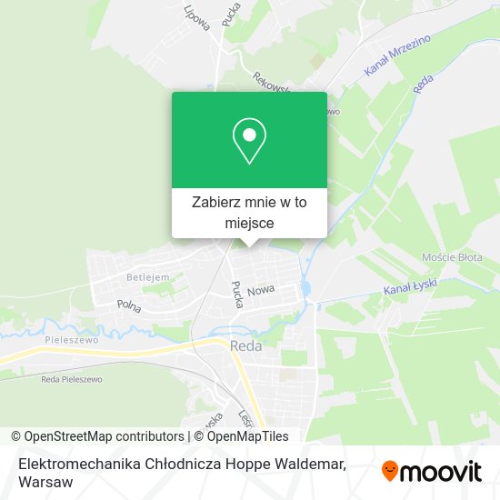 Mapa Elektromechanika Chłodnicza Hoppe Waldemar