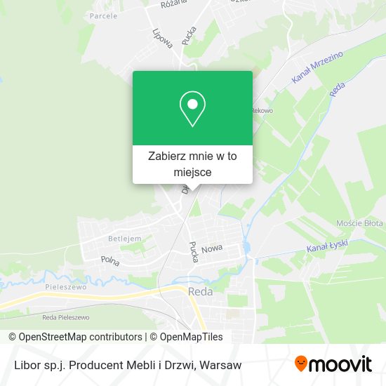 Mapa Libor sp.j. Producent Mebli i Drzwi