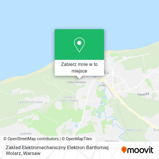 Mapa Zakład Elektromechaniczny Elektron Bartłomiej Wolarz