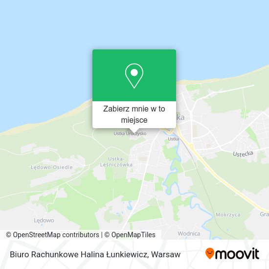 Mapa Biuro Rachunkowe Halina Łunkiewicz