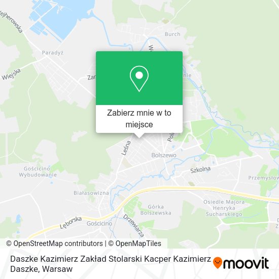 Mapa Daszke Kazimierz Zakład Stolarski Kacper Kazimierz Daszke