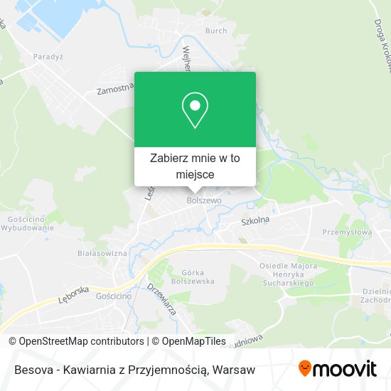 Mapa Besova - Kawiarnia z Przyjemnością