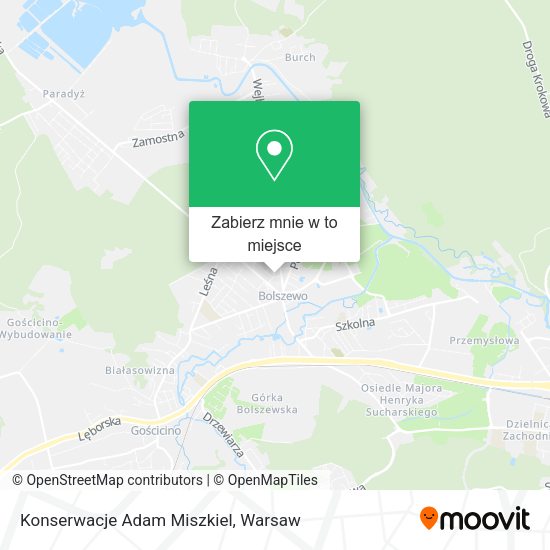 Mapa Konserwacje Adam Miszkiel