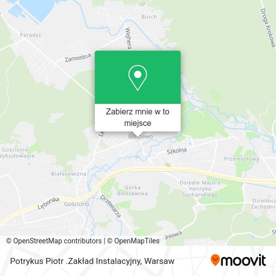 Mapa Potrykus Piotr .Zakład Instalacyjny