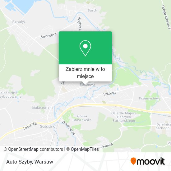 Mapa Auto Szyby