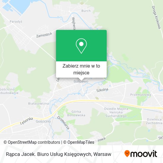 Mapa Rąpca Jacek. Biuro Usług Księgowych