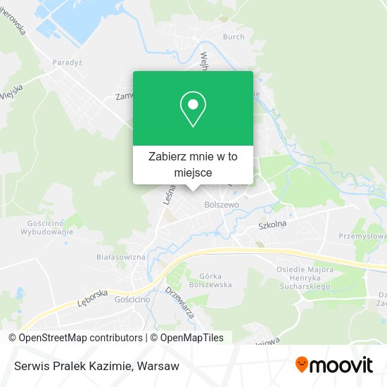 Mapa Serwis Pralek Kazimie