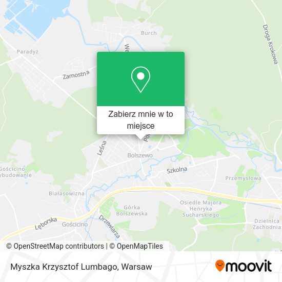 Mapa Myszka Krzysztof Lumbago