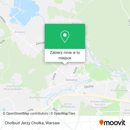 Mapa Chołbud Jerzy Chołka