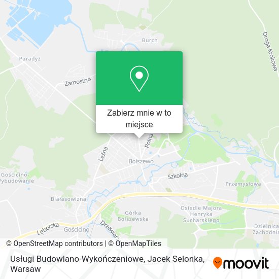 Mapa Usługi Budowlano-Wykończeniowe, Jacek Selonka