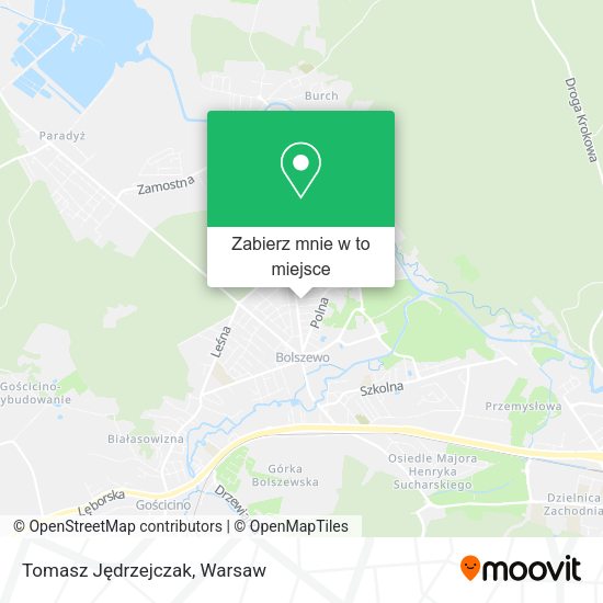 Mapa Tomasz Jędrzejczak