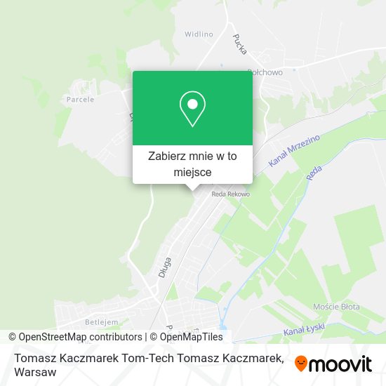 Mapa Tomasz Kaczmarek Tom-Tech Tomasz Kaczmarek