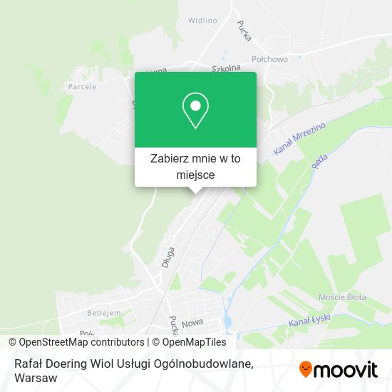 Mapa Rafał Doering Wiol Usługi Ogólnobudowlane