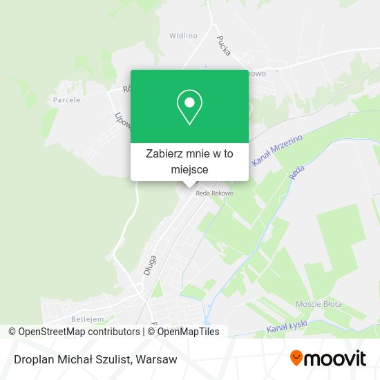 Mapa Droplan Michał Szulist