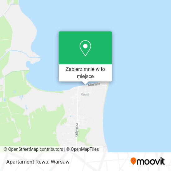 Mapa Apartament Rewa