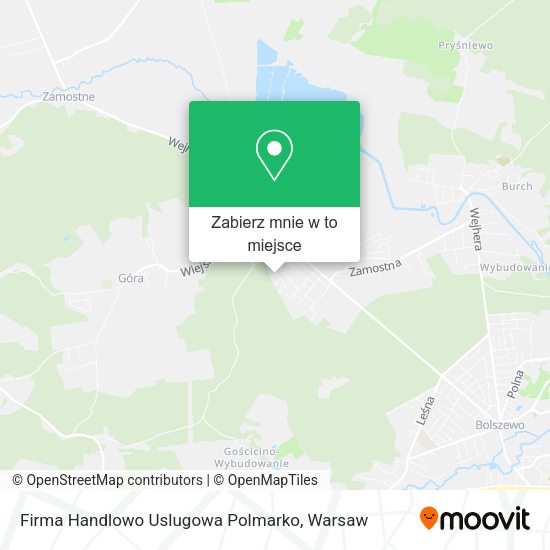 Mapa Firma Handlowo Uslugowa Polmarko